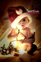 Connor David, Baby's First Christmas Photo, Ft. Lauderdale, Florida