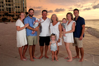 Family Beach Portraits atSunset, Marco Island, Florida