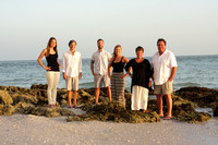 Gilbert Family Photography, Cape Marco, Rock Jetty, Marco Island, Florida